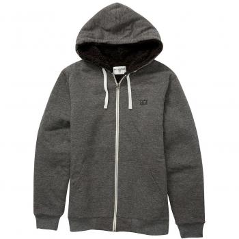 BILLABONG All Day Sherpa Zip Jersey, Hombre, Negro