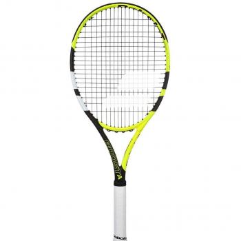 Babolat Boost Aero Strung Raquetas de Tenis, Hombre, Amarillo / Negro / Blanco, 3