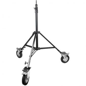 Kupo 2-Section Pneumatic Wheel Steadicam Stand, Black