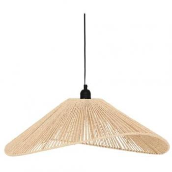 Lámpara Colgante Myha Grande - Iluminación Moderna - 58 cm Diámetro - Beige