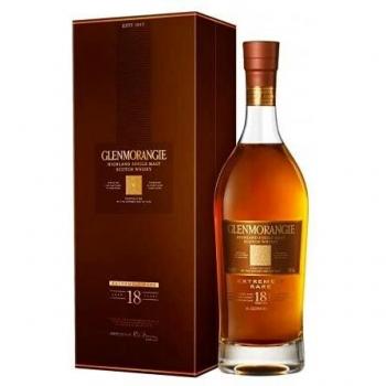 Whisky Glenmorangie de 18 Años, Single Malt, Volumen 43%, 70cl