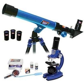 Maletín Deluxe con Microscopio y Telescopio Tele-Ciencia