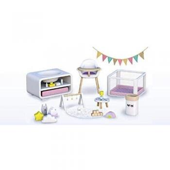 Mymy City - Set Muebles, habitación bebés para niños y niñas de 3 a 8 años