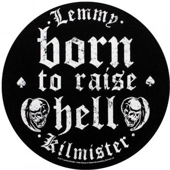 MotorHead Lemmy Born to Raise Hell Round Back Patch Sew On Official Badge Band Rock