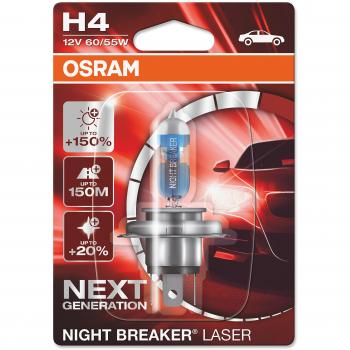 Bombilla Osram H4 Night Breaker Lazer 64193NL-01B