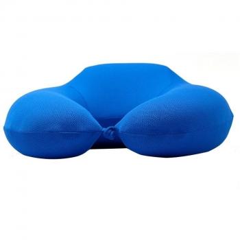 Listen2U Home Essential - Almohada viscoelástica cervical con funda lavable en Forma de U Pillow Ergonómica