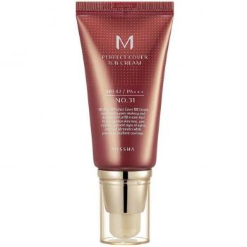 Missha M Perfect Cover BB Cream SPF 42 PA+++ 50ml - Golden Beige No.31