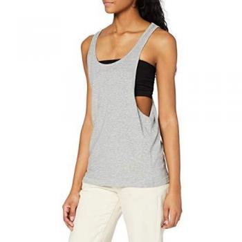 Urban Classics Ladies Loose Tanktop Camiseta de Deporte, Gris
