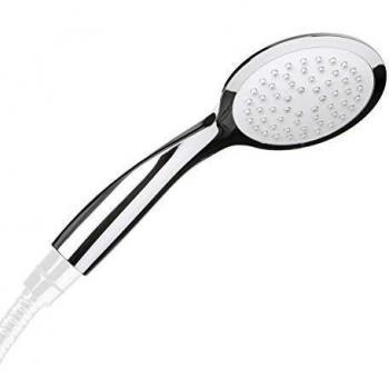 TATAY Alcachofa Ducha Alcala, 10 cm de Diámetro, de ABS, 1 posición, Sistema de Ahorro de Agua y Antical, Cromado