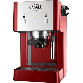 Gaggia RI8425/22 - Cafetera de espresso manual, 1 l, color rojo