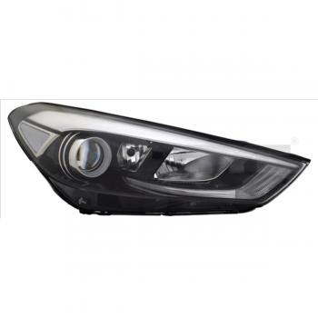 Faro principal delantero TYC 20-15397-16-2, Derecha