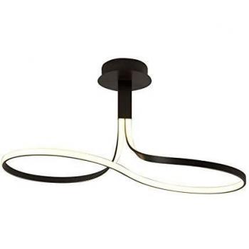 Lámpara Colgante LED Mantra Nur Forja Lazo Luz Cálida 40W Regulable