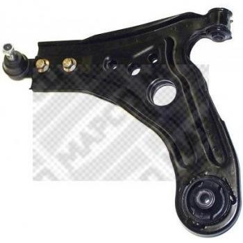MAPCO Control Arm 51296 - Barra oscilante de suspensión de ruedas con diseño robusto, fabricada en acero de alta calidad, incluye bujes y componentes para una instalación directa, compatible con varios modelos de vehículos