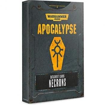Games Workshop Apocalypse Datasheet Cards: Necrons