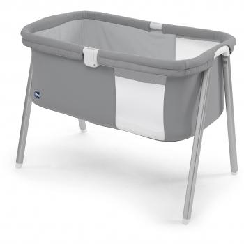 Chicco Lullago - Cuna ultraligera y compacta, 7 kg, color gris