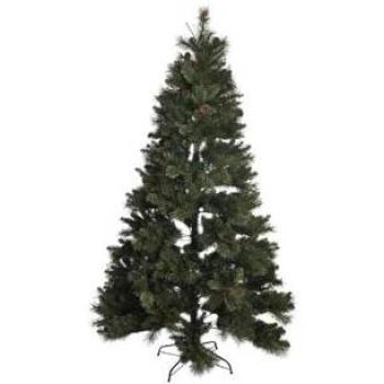 Árbol de Navidad DKD Home Decor LED PVC Verde 120 x 120 x 195 cm