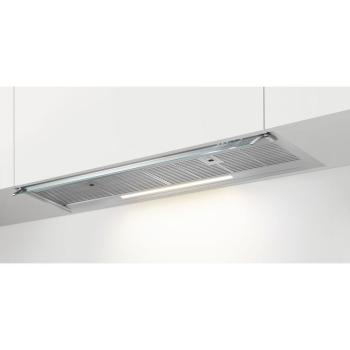 Campana extractora integrada AEG GDE682HM 120 cm Inox 750 m3/h Hob2Hood 45 dB