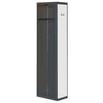 Taquilla Simonlocker Profesional Dism. Individual 1/1 300 Adicional Antracita/Blanco 1800x300x500 mm