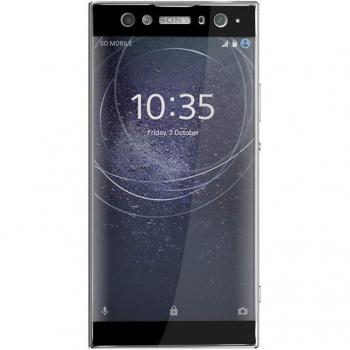 Protector Cristal Templado Negro para Sony Xperia XA2 Ultra