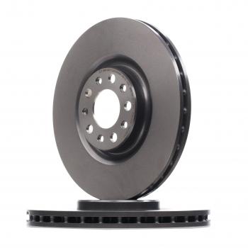 Disco de Freno Brembo Barnizado Para Eje Delantero 09C49711, tipo ventilado, 1 pieza