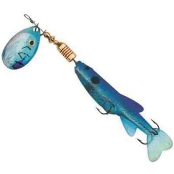 Zebco Minnow Flyer Peso: 7 g Una Combinación De Spinner y goma pescado azul – Plata