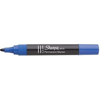 Sharpie 719147 - Marcador permanente con punta redonda, color azul