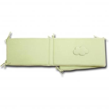 Baby Boum Velvet Cadum 78 - Chichonera 36 x 180 cm, color mint