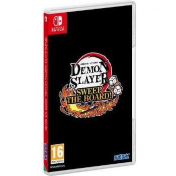 Demon Slayer -Kimetsu no Yaiba- Sweep the Board! Juego para Consola Nintendo Switch, incluye tablero de juego, personajes del anime, gráficos coloridos y mecánicas de juego inspiradas en la serie