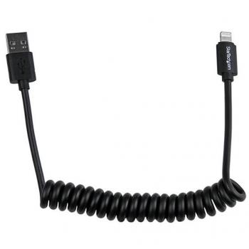 Cable Lightning a USB StarTech.com 60cm Negro para iPod, iPad, iPhone con certificación MFi