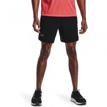 Pantalón corto Under Armour Launch SW 7 negro blanco - XXL, tipo: pantalones cortos, características: cómodos, diseño ligero, longitud de 7 pulgadas
