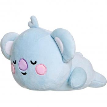 Cojín de felpa Mini BT21 Aurora Koya azul con relleno ecológico