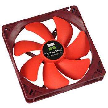 Thermalright TY 143 SQ - 140 mm PWM Ventilador, Double Ball Bearing, 600 - 2.500 U/min, 22 - 48 dBA, 50 - 209 M³/h, conector de 4 pin PWM