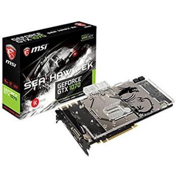 MSI GeForce GTX 1070 SEA HAWK EK X NVIDIA GeForce GTX 1070 8GB - Tarjeta gráfica