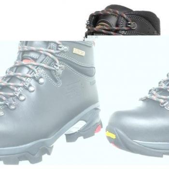Zamberlan 996 Vioz GTX Leather Trekking Boots, UK 12 / EU 47 Grey