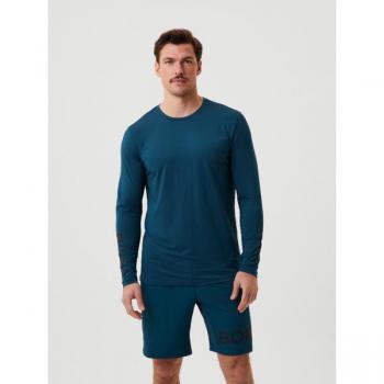 Björn Borg Long Sleeve T-Shirt Blue, Size L