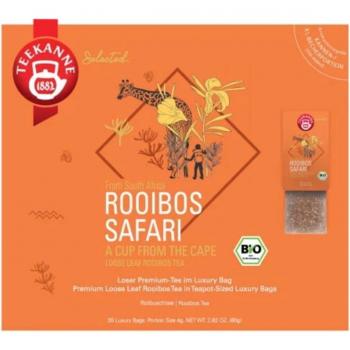 TEEKANNE Bio Luxury Bag - Rooibos Safari, 20 bags (80 g)