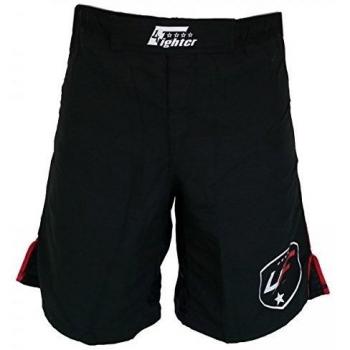 4Fighter Lucha Libre / MMA / UFC Grappling Shorts Pantalones Negro-Rojo XS - XXXL, Talla:XXL