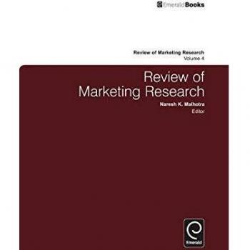 Emerald Group Publishing Limited Marketing Research Review Volume 4: Comprehensive Analysis and Insights