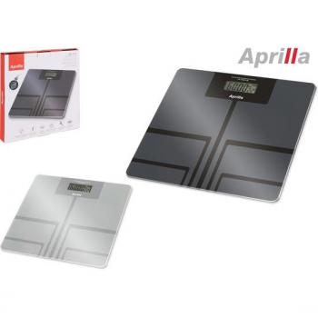 APRILLA - BASCULA BAÑO DIGITAL 180KG DECORADA
