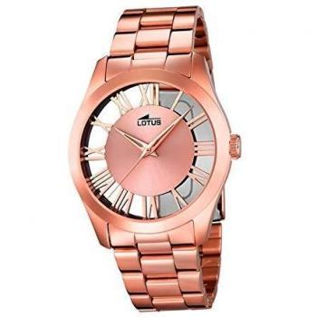 Lotus Reloj Analógico para Mujer de Cuarzo con Correa en Acero Inoxidable 18124/1