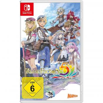 Nintendo Switch - Rune Factory 5 (German Version) (with Original Packaging) (Used) Like New