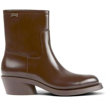 CAMPER Bonnie Ankle Boots - Women's Brown Smooth Leather (Size 35/5)