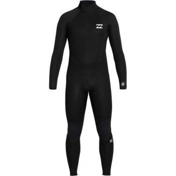 Billabong Traje de neopreno de hombre 4/3mm Intruder GBS con manga larga y cremallera en la espalda