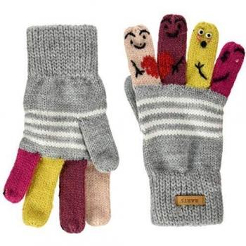 BARTS Puppet Gloves Guantes, Gris