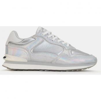 Zapatillas Hoff Silver Plata - Modelo de mujer tipo running bajas en color plata