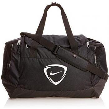 Nike Club Team Duffel - Bolsa de deporte para hombre, talla 53 x 37 x 27 cm, color negro