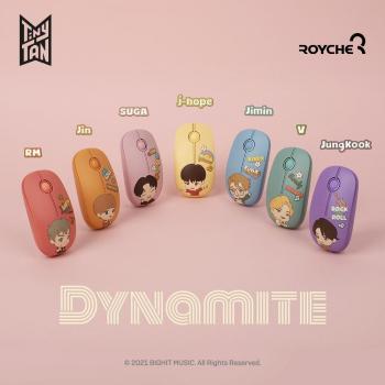 Ratón inalámbrico BTS Dynamite TinyTan, Oficial, Original, Auténtico, KPOP, Ídolo