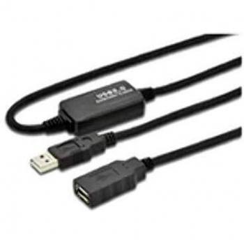 Microconnect Cable USB 2.0 de 10m - Negro