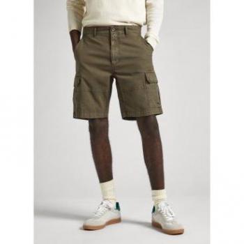 Bermudas Regular Cargo verde Pepe Jeans para hombre - Estilo casual y cómodo