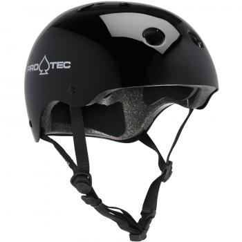 Pro-Tec Classic Casco, Unisex Adulto, Gloss Black, S